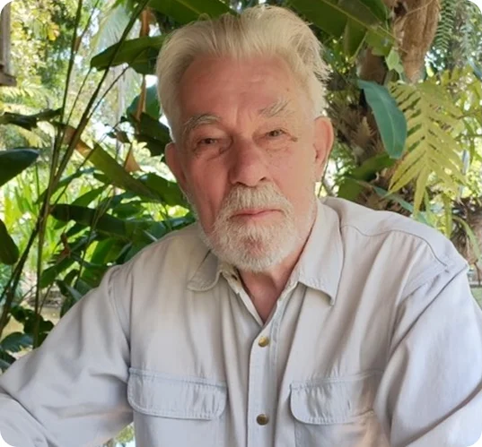 Christopher Woodman at home in Chiang Mai.  February 20th, 2025